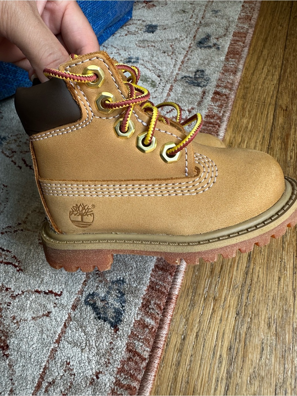 Timberland Baby Boots 4C - Like New - Picture 4 of 4